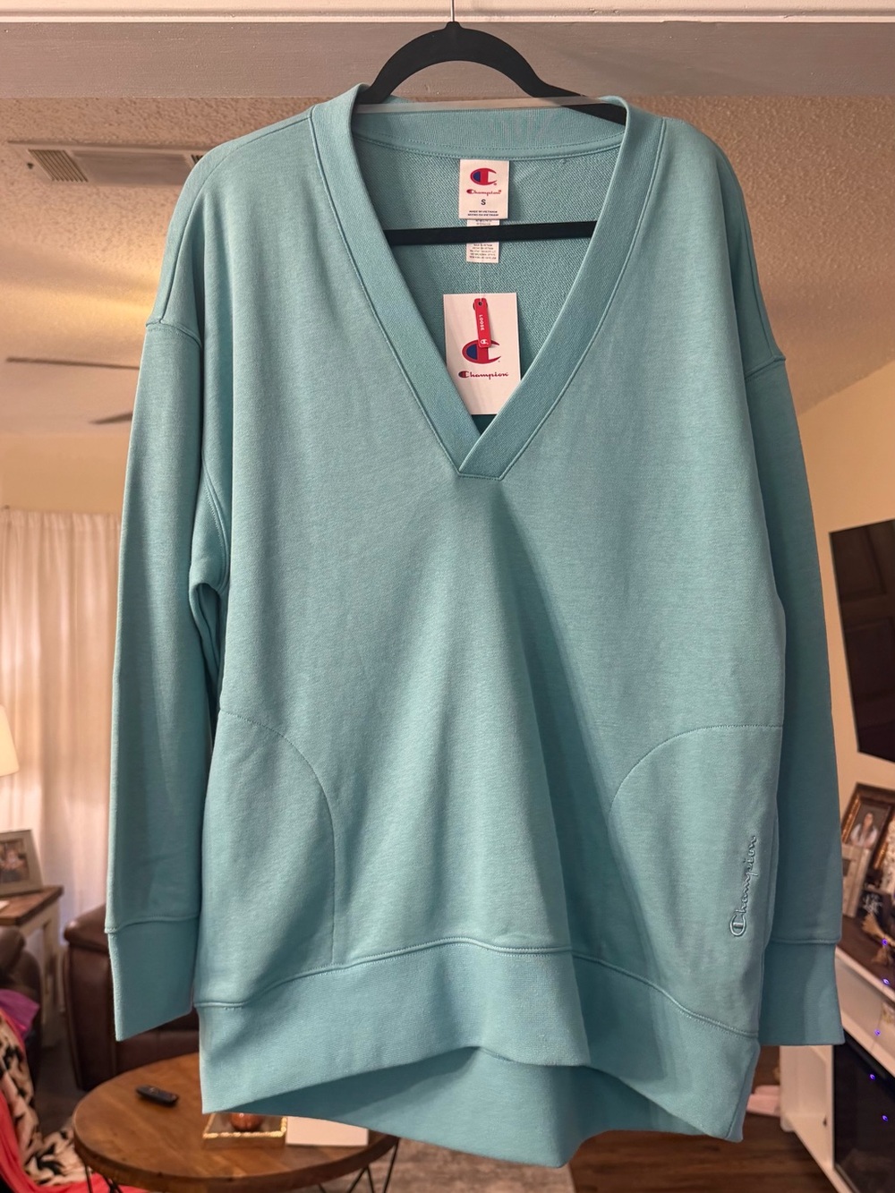 Champion Women’s V-Neck Pullover- NWT
